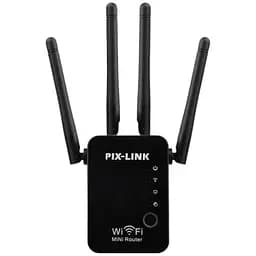 Ретранслятор Wi-Fi Pix-Link LV-WR16Q усилитель Black (17604)