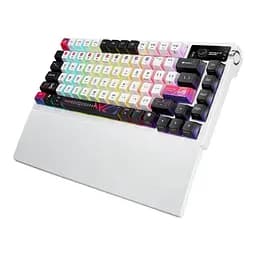 Клавіатура бездротова Asus ROG Azoth X NX Snow V2 EN PBT White (90MP044F-BKUA30) - мініатюра 3