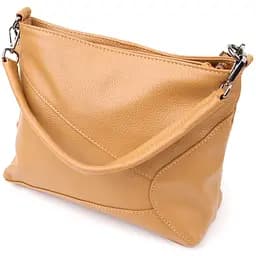 Женская сумка Vintage на два отделения из натуральной кожи 28х23х11 см sum0027620