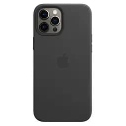Чехол Silicone Case для Apple iPhone 12 Pro Max (Black) АА [72362]