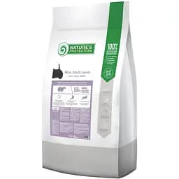Сухий корм Nature's Protection для дорослих собак малих порід з ягнятиною 18 кг