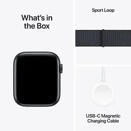 Смарт-годинник Apple Watch SE 2 GPS 44mm Midnight Aluminium Case with Ink Sport Loop 2024 (MXEP3) [123349] - мініатюра 3