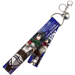 Брелок тканевый Атака титанов Микаса Аккерман Attack on Titan Mikasa Ackerman 10 см