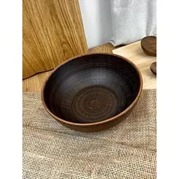 Миска керамічна (глиняна) Гладка 1 л