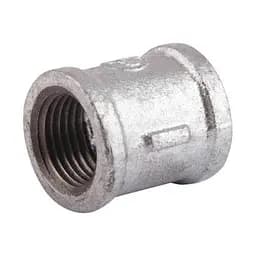 Муфта чавунна оцинкована з'єднувальна рівнопрохідна 1 1/2"х1 1/2" ВВ DN40 30412