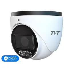 IP-відеокамера 8Mp TVT TD-9585S4-C(D/AZ/PE/AW3) White f=2.8-12mm, ІЧ+LED-підсвічування, з мікрофоном (77-00415)