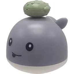 Дитяча іграшка для ванни Bambi Кит 15 cм сіра 7021 