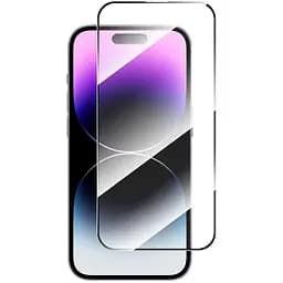 Захисне скло BeCover для Apple iPhone 15 Pro Black (710593) - мініатюра 4