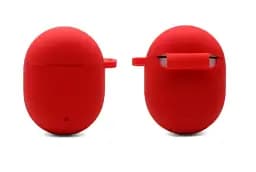 Чохол-накладка DK Silicone Candy Friendly з карабіном для Google Pixel Buds A (011407) (red) - мініатюра 3