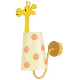 Бра Brille KL-407W/1 E14 Жираф для дитячої настінне декоративне