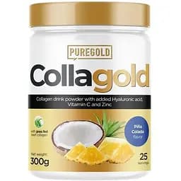 Препарат для суглобів і зв'язок Pure Gold Protein CollaGold, 300 грам - Пінья колада