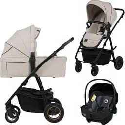Коляска Lionelo Amber Plus 3 в 1 Beige Sand (LO-AMBER PLUS 3IN1 BEIGE SAND)