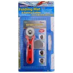 Набор для моделирования Dafa 2046 коврик самовосстановительный A3/нож роликовый/2 сменные лезвия 