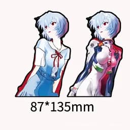 Голографічна наклейка Євангеліон Рей Аянамі Evangelion Rei Ayanami