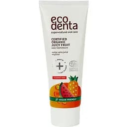 Дитяча зубна паста Ecodenta Certified Organic Соковиті фрукти, 75 мл - мініатюра 2