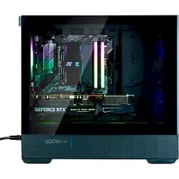 Корпус Zalman P30 AIR, Black, Mini Tower, без БЖ, для Micro ATX / Mini ITX, 1xType-C / 1xUSB 3.0, макс. CPU - 181 мм / VGA - 392 мм, 3x140 мм ARGB, бічна панель із загартованого скла - мініатюра 3