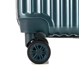 Валіза Semi Line 28 дюймів T5955-3, ABS, 4 спарені колеса, синій - мініатюра 9