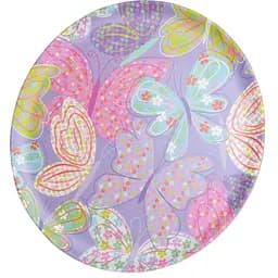 Тарілка Fissman з бамбукового волокна плоска Flower 28x1.2 см (9483)