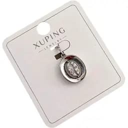 Підвіска на ланцюжок Xuping гіпоалергенна з камінчиками зернятко