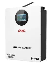 Акумуляторна батарея для ДБЖ Sako LiFePO4 25.6 V / 100 А*ч (42-00243)
