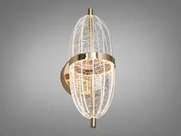 Настінне бра Romin LED золото 6 Вт овальна форма - мініатюра 3