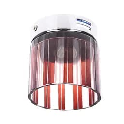 Світильник точковий Brille декоративний HDL-G184-C CH CL/RED L13-016