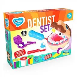 Набор для креативного творчества с тестом "Dentist Set", 8 аксессуаров Lovin От 3-х лет det0006660