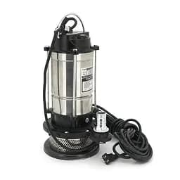 Занурювальний насос 750W 220V до 3 м³/год підйом до 20 м 25 мм нержавіюча сталь 400х230х230 мм 6,8 кг. + перехідник