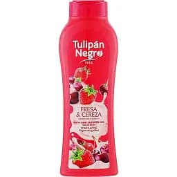 Гель для душа Tulipan Negro Strawberry &amp; Cherry 650 мл