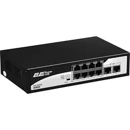 Коммутатор 2E Network active 2E PowerLink SP802F 8xFE PoE+, 2xFE Uplink, 96Вт (2E-SP802F-2)