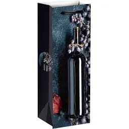 Пакет паперовий під пляшку Malevaro Вottle 13x8.5x36 см (761124ML-4)
