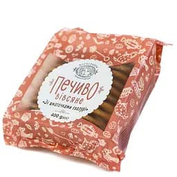 Печиво Богуславна вівсяне зі шматочками глазурі 400 г (737469)