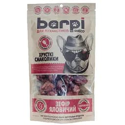 Лакомство для собак Barpi Зефир говяжий легкие 60 г