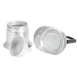 Кавоварка Bo-Camp Aluminium 1-cup Silver срібляста (2200535) - мініатюра 7