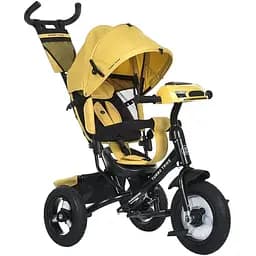 Трехколесный велосипед Turbo Trike MT 1006-10 с музыкальной панелью световыми эффектами и мягким сиденьем