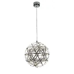 Підвісний LED-світильник куля для вітальні Levistella 792D1152-42 500 хром 13Вт нейтральне світло - мініатюра 2