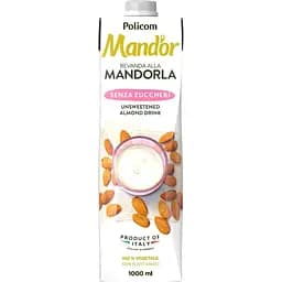 Напиток Mandor миндальный без сахара 1000 мл