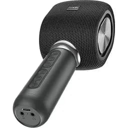 Мікрофон з караоке Hoco BK8 Cool Hi K-Song Black [759542] [79259] - мініатюра 2