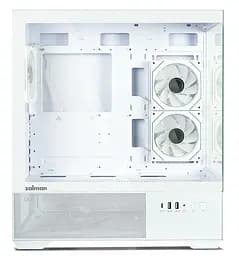 Корпус Zalman Chronix V2 Tempered Glass без БЖ White (CHRONIXV2WHITE) - мініатюра 3