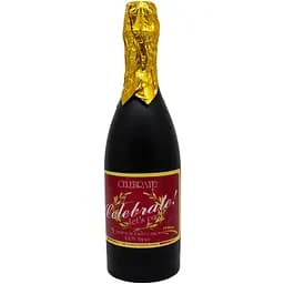 Хлопавка пневматична Devilon Шампанське Celebrate 30 см різнокольорові фігурки з фольги (400492-1) - мініатюра 2