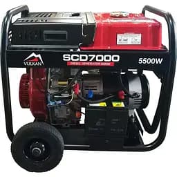 Генератор дизельний Vulkan SCD7000 5Kw 3ф [111789]
