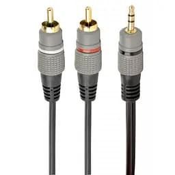 Кабель мультимедійний Jack 3.5mm to 2хRCA 2.5m Cablexpert (CCA-352-2.5M)