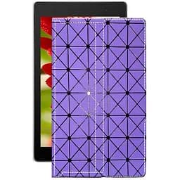 Чохол StatusCASE з екошкіри для планшету Asus ZenPad С 7,0 Z170MG Фіолетовий ромб