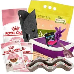Набор для котят Royal Canin + Bronzedog + Eastland + Georplast + Мафин + Trixie + Barksi