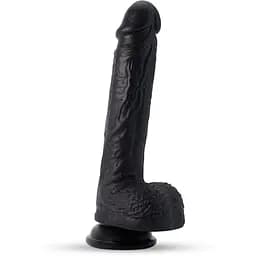 Фалоімітатор Crushious Inviktus 8" 22 см (чорний)