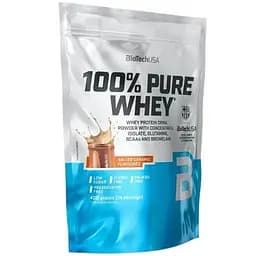 Протеїн BiotechUSA 100% Pure Whey Salty caramel Солона карамель 400 г