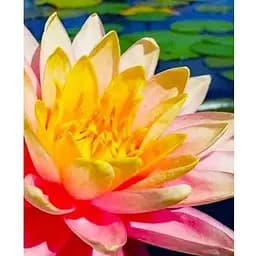 Саджанець Agro-Market Німфея Perry's Orange Sunset (52523) (Корневище) 1 шт.