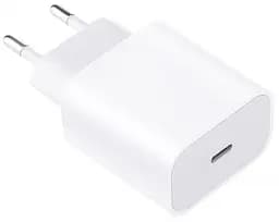 Мережевий зарядний пристрій XioXiaomi Xiaomi 20W Charger Type-C BHR4927GL White