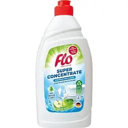 Концентрований засіб для миття посуду Flo Green Apple 500 мл