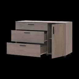 Комод Doros Торн Кремона Канноло 3Ш/1Д 135х51.6х80 (41510177)